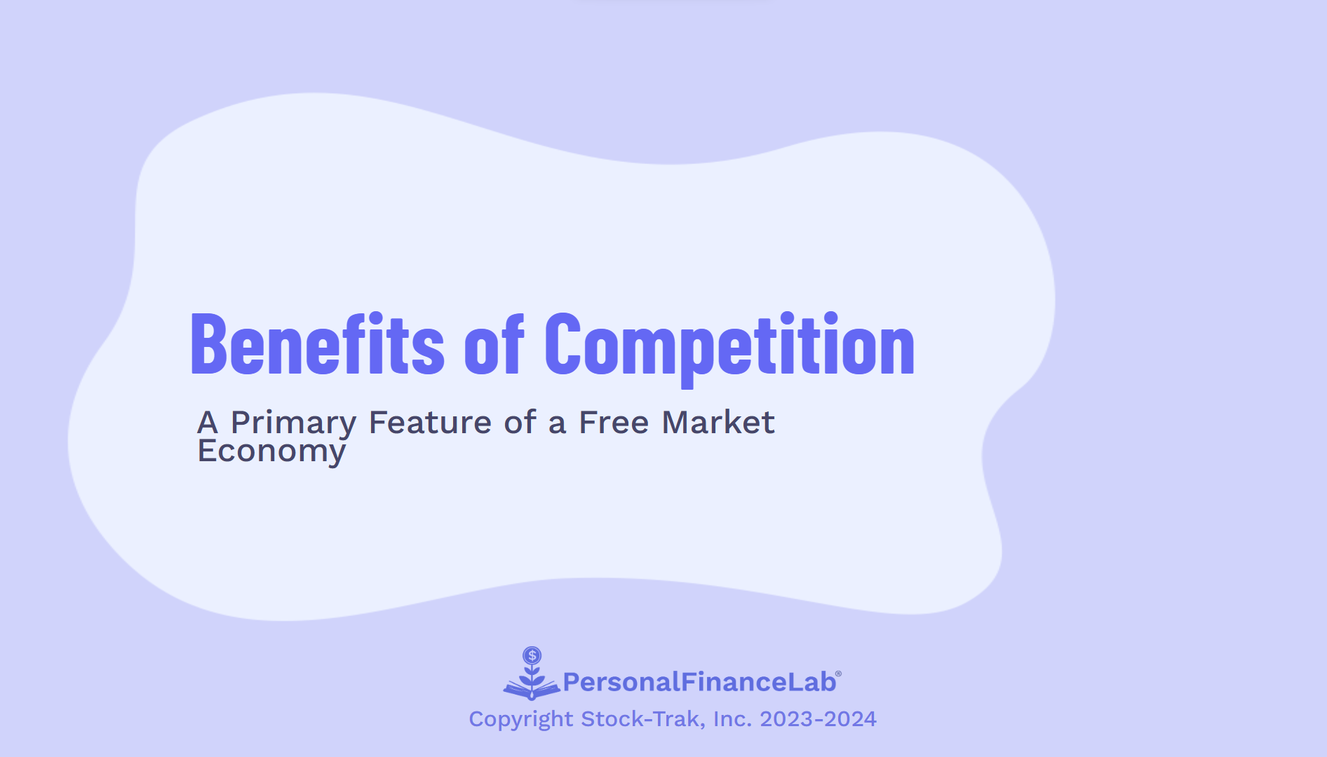 Benefits of Competition Cover