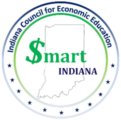 Indiana Council for Economic Education logo