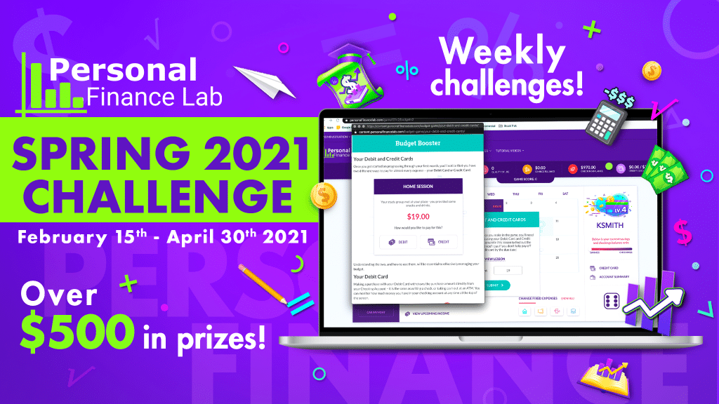 Spring 2021 Personal Finance Lab National Challenge