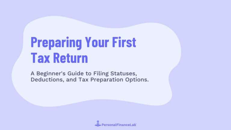 Preparing Your First Tax Return Presentation - PersonalFinanceLab