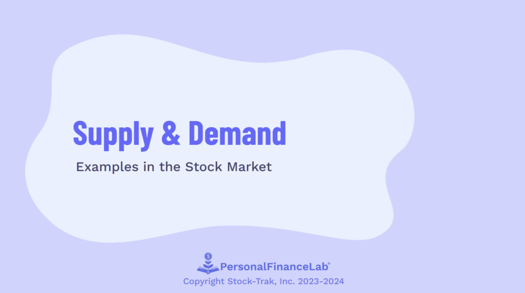 Supply and Demand in the Stock Market Presentation
