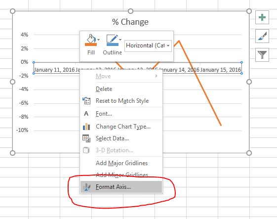 excel format