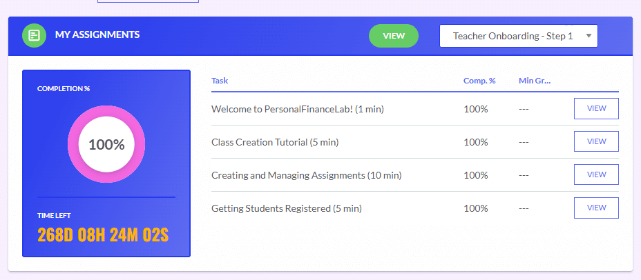 custom assignment