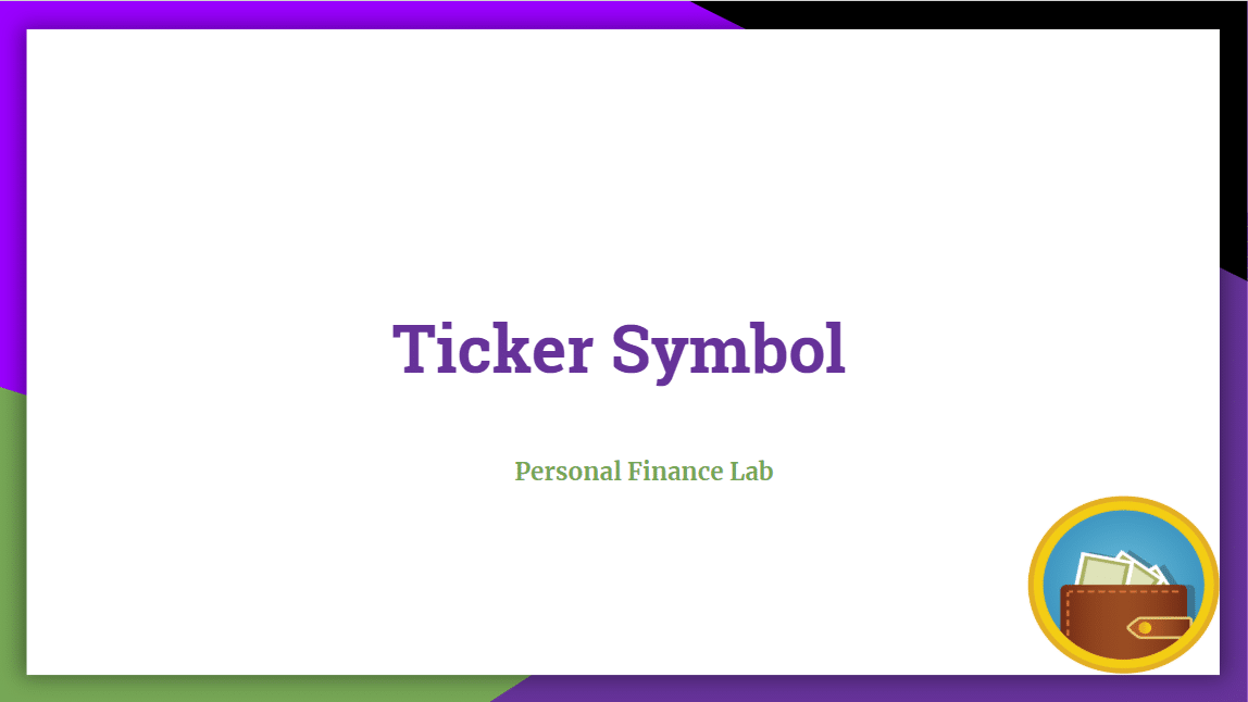 personal finance presentation ppt