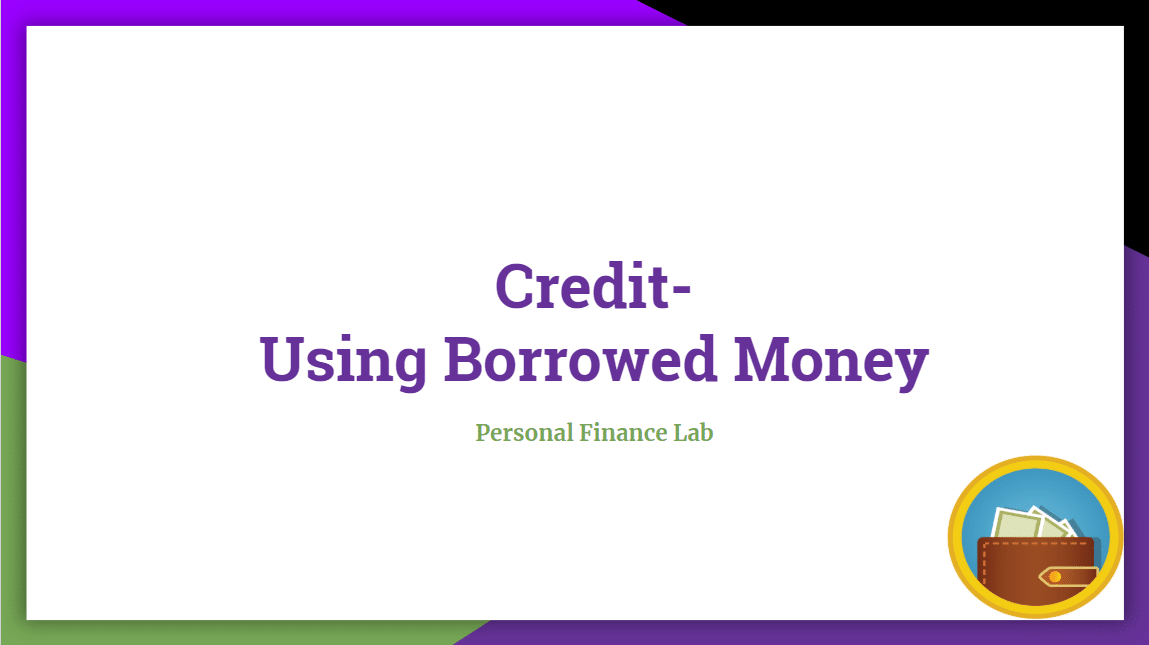 using credit